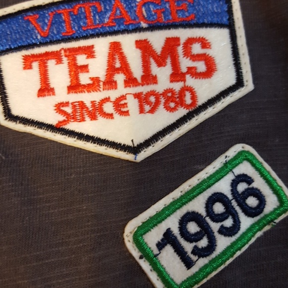 New Woman's Muscle T Shirt with real patches - - Picture 7 of 8